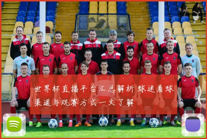 世界杯直播平台汇总解析 球迷看球渠道与观赛方式一文了解